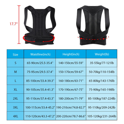 adjustable compression lumbar support belt