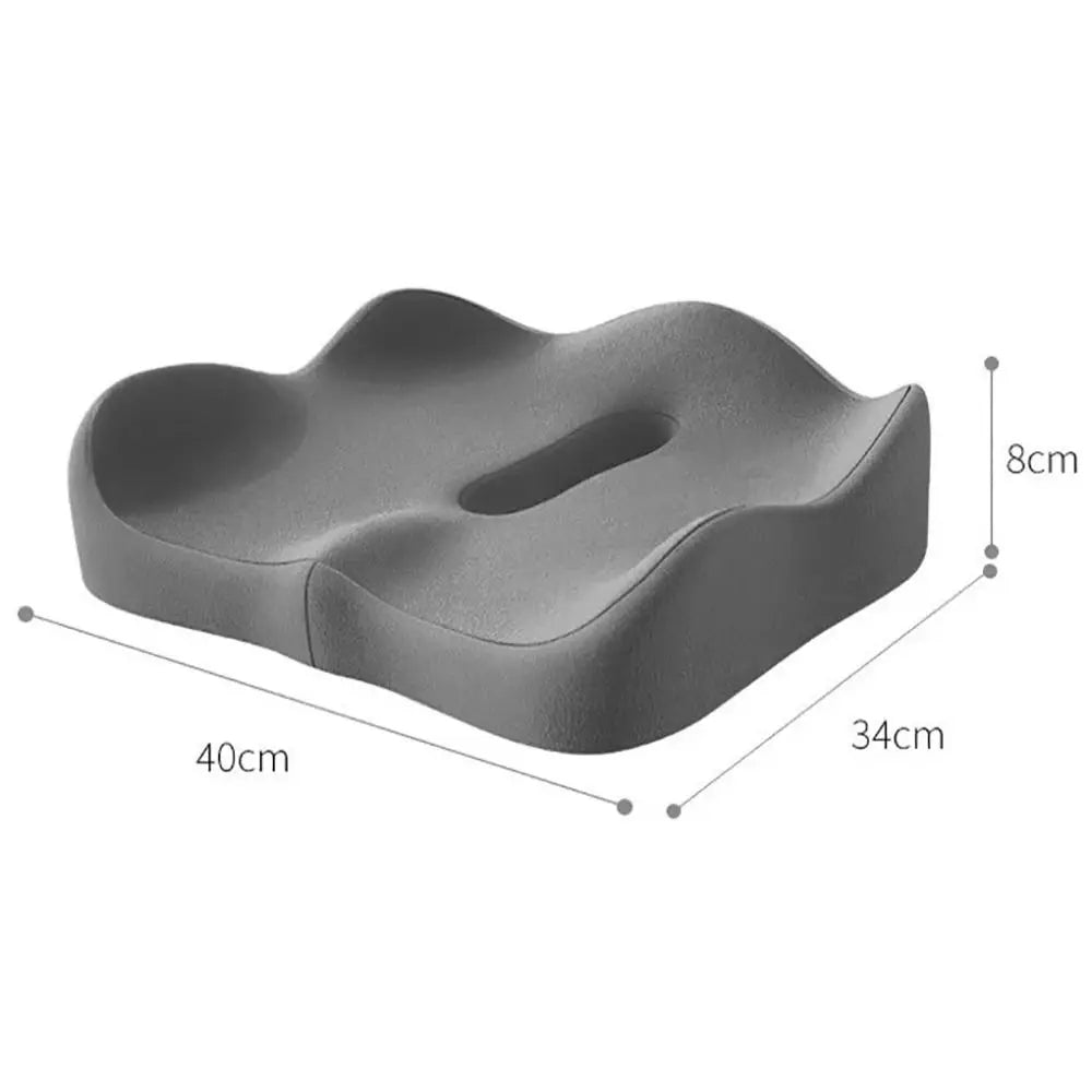 New Memory Foam Coccyx Cushion Pain Relief Non-Slip Car Seat Cushion Thicken Breathable Chair Cushion Orthopedic