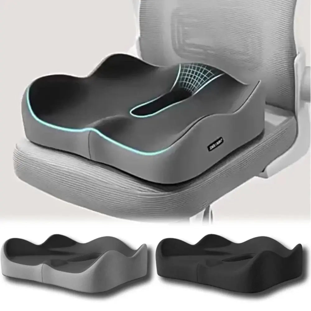 New Memory Foam Coccyx Cushion Pain Relief Non-Slip Car Seat Cushion Thicken Breathable Chair Cushion Orthopedic