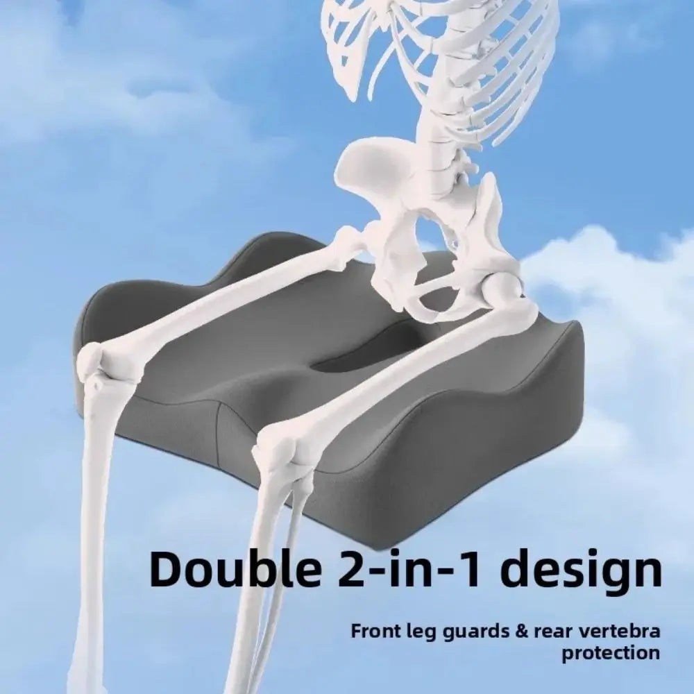 New Memory Foam Coccyx Cushion Pain Relief Non-Slip Car Seat Cushion Thicken Breathable Chair Cushion Orthopedic