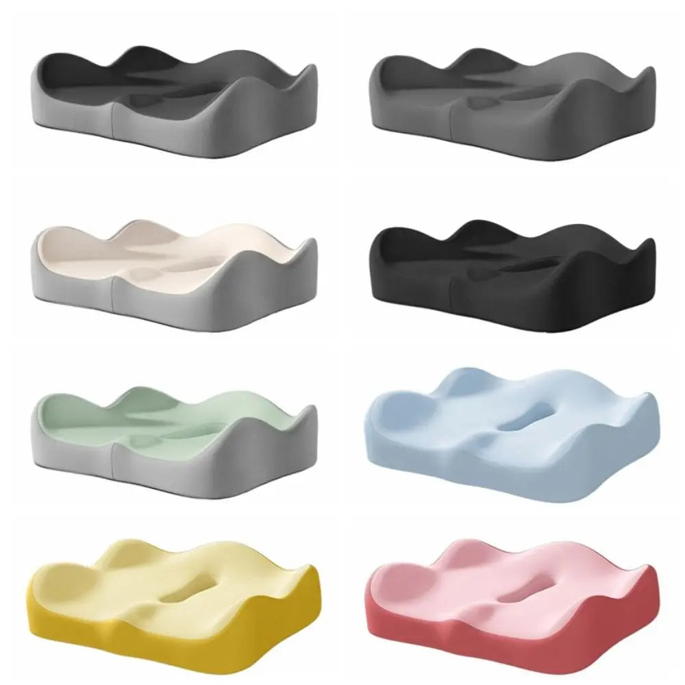 New Memory Foam Coccyx Cushion Pain Relief Non-Slip Car Seat Cushion Thicken Breathable Chair Cushion Orthopedic