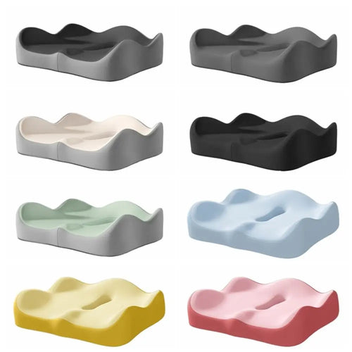 New Memory Foam Coccyx Cushion Pain Relief Non-Slip Car Seat Cushion Thicken Breathable Chair Cushion Orthopedic