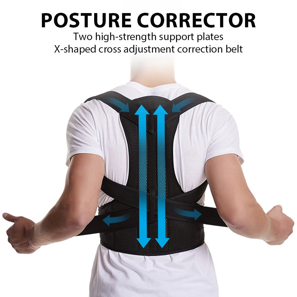 adjustable compression lumbar support belt